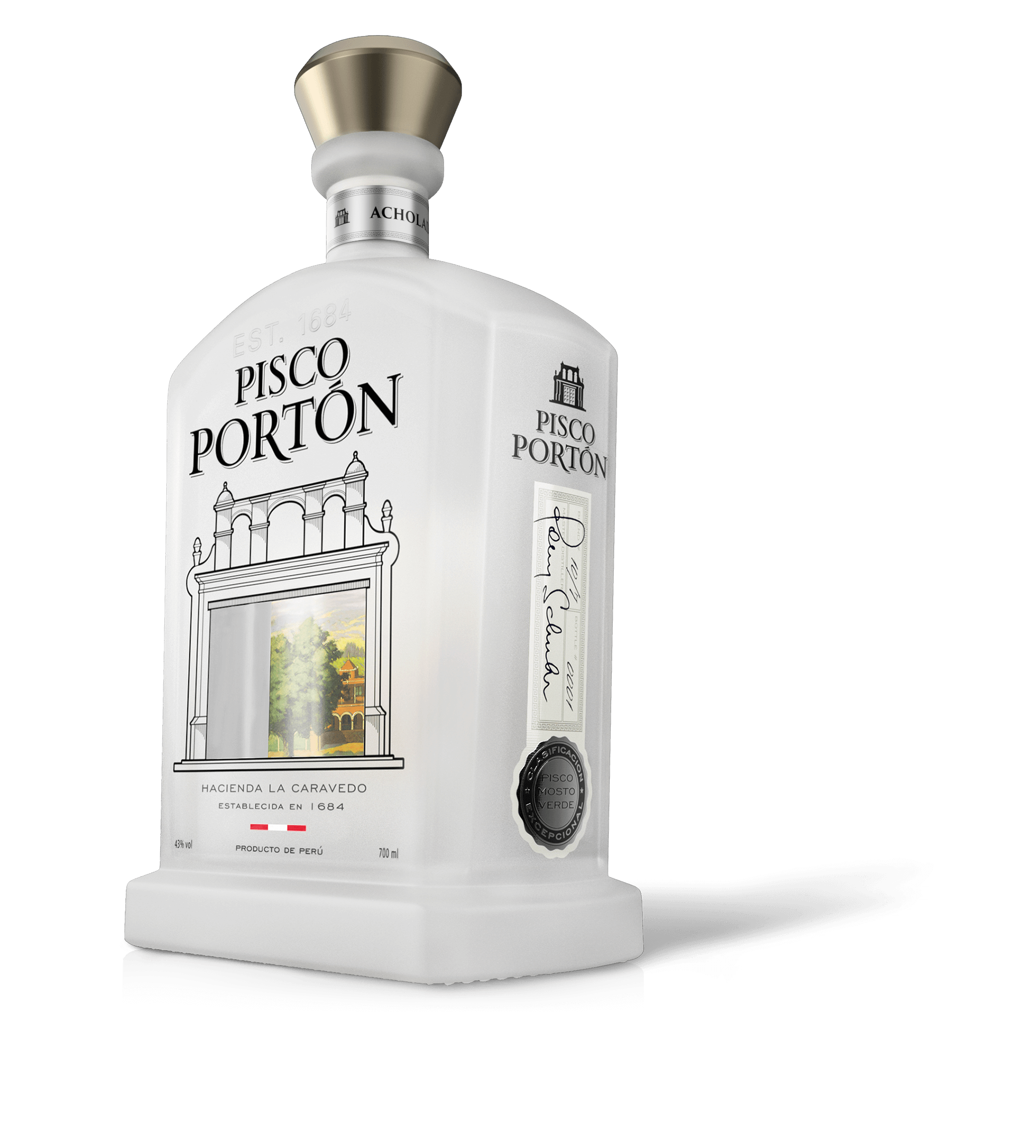 Pisco Portón Mosto Verde